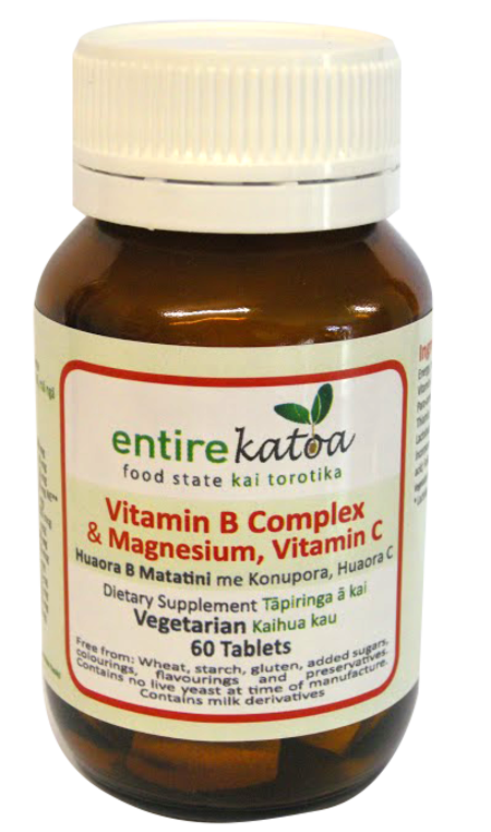 Vitamin B complex plus Vitamin C, Magnesium