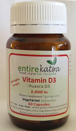 Entire Katoa Food State Vitamin D3 NEW 50 mcg_(2000iu)_60 CAPS